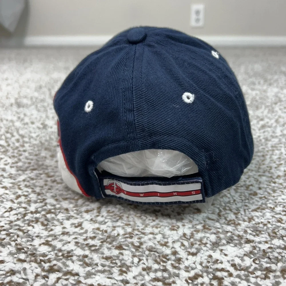 Minnesota Twins Hat Cap Strap Back Youth One‎ Size Navy Blue MLB Baseball '47